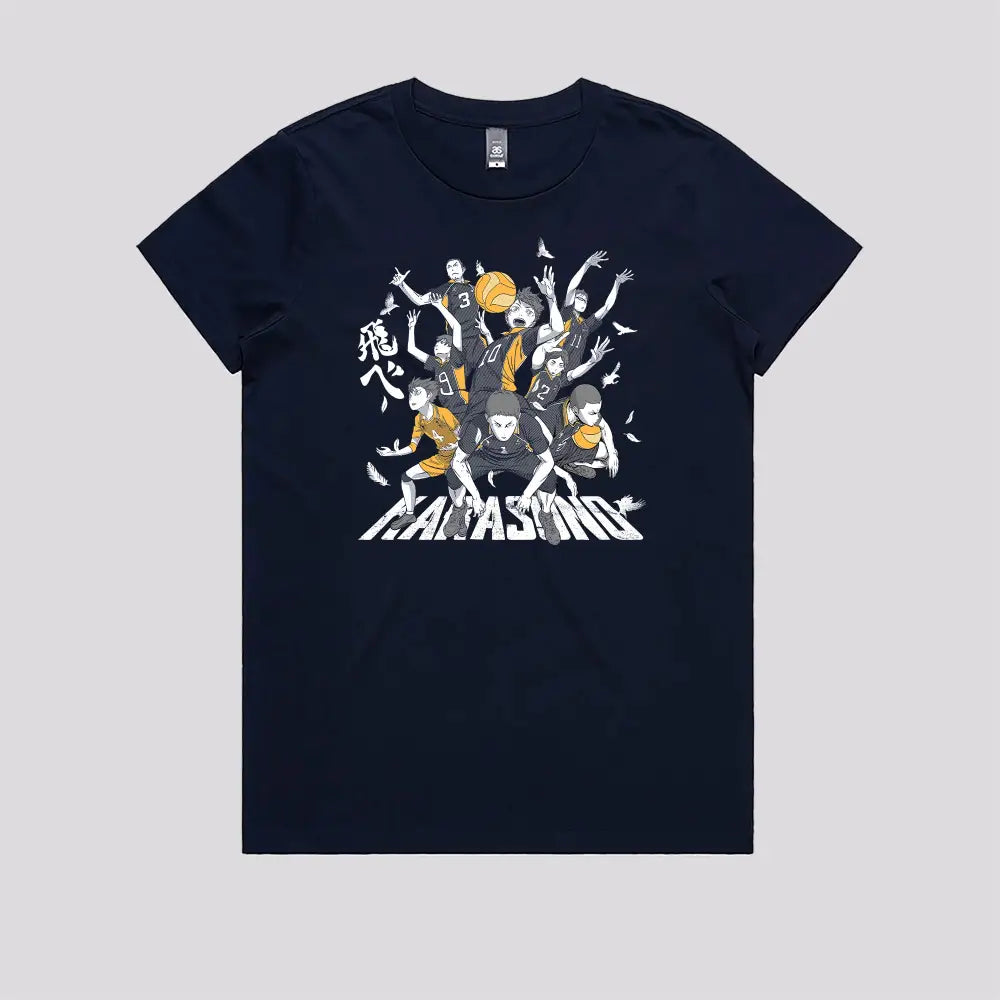 Let&#39;s Go Karasuno T-Shirt | Anime T-Shirts