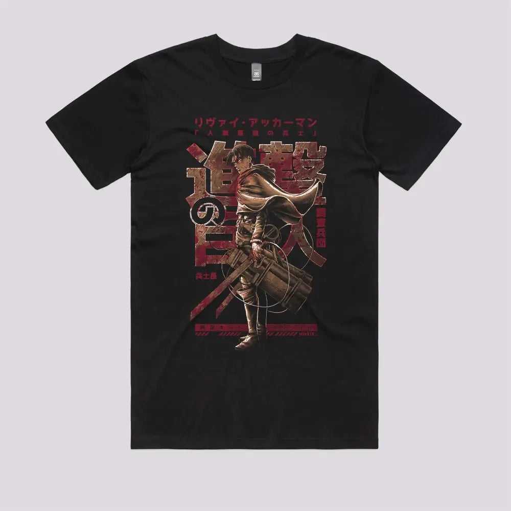 Levi Ackerman T-Shirt | Anime T-Shirts