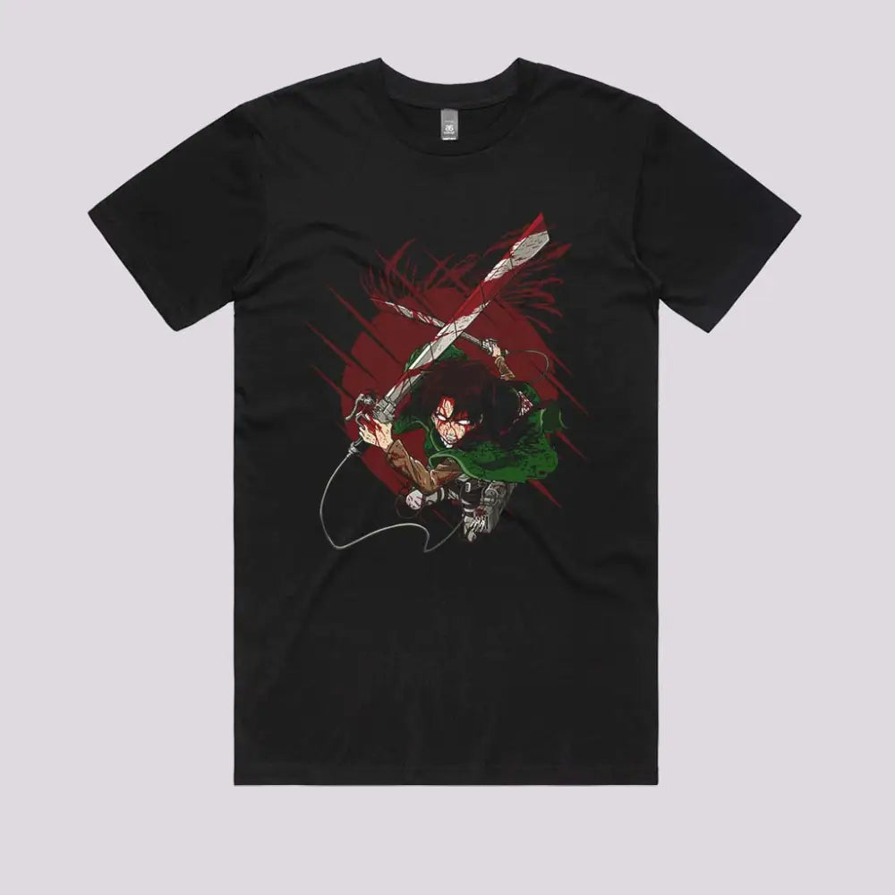 Levi God Mode T-Shirt | Anime T-Shirts