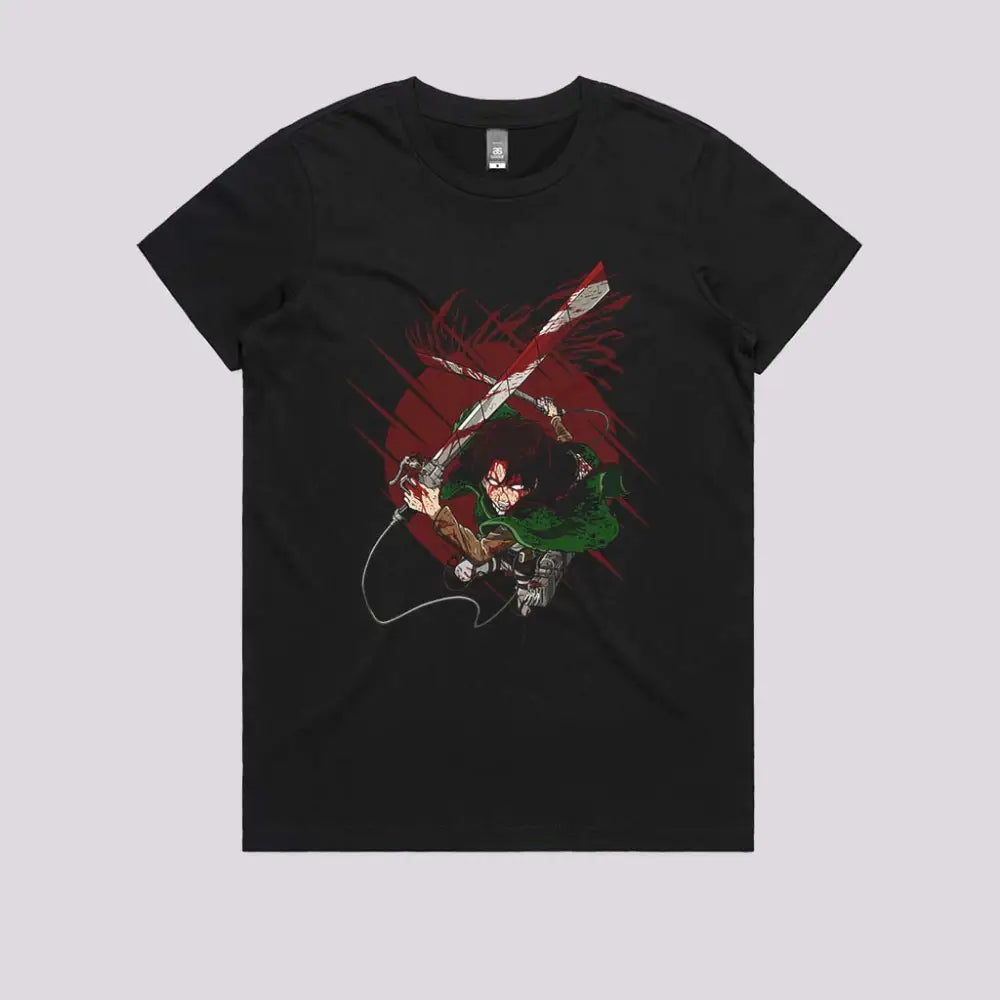 Levi God Mode T-Shirt | Anime T-Shirts