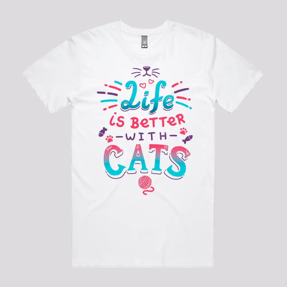 Life is Better with Cats - Limitee Apparel
