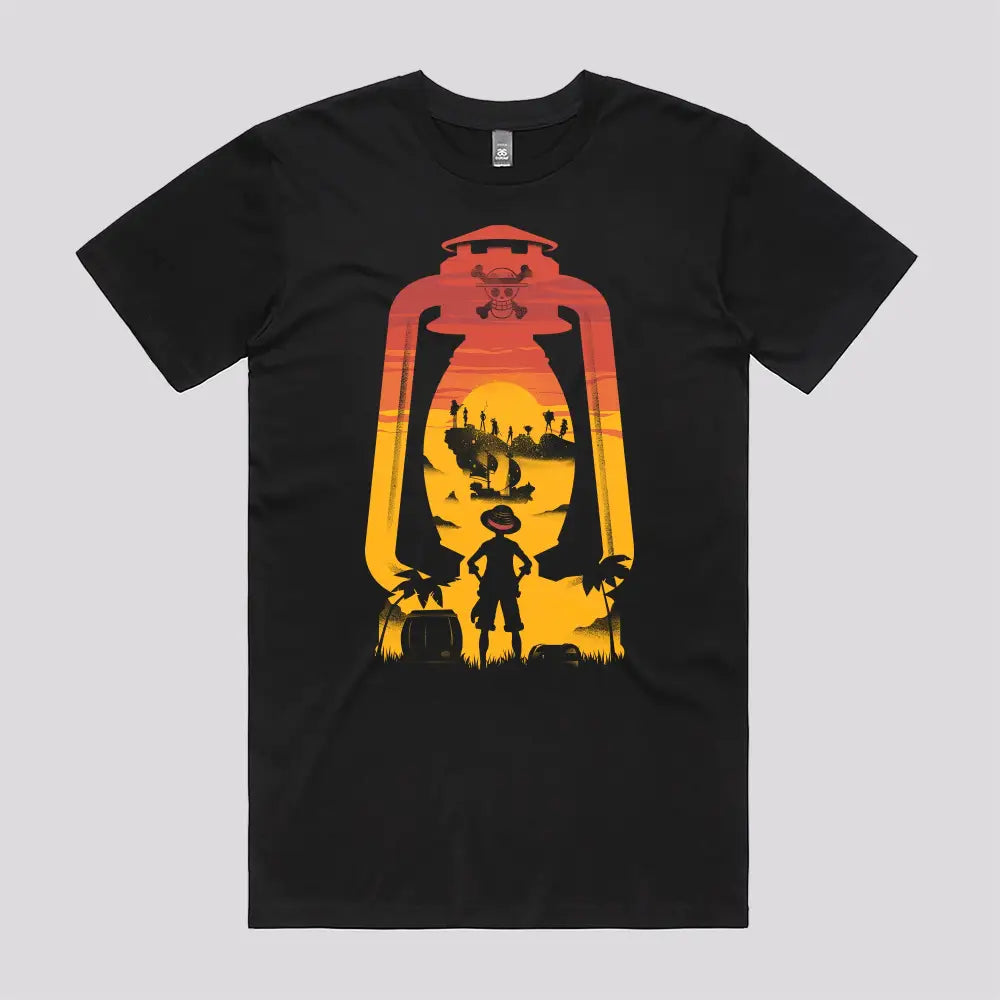 Light Your Adventure T-Shirt | Anime T-Shirts