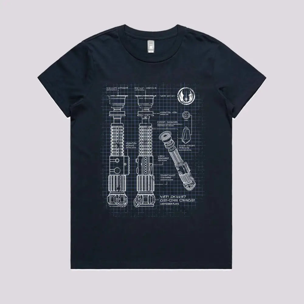 Lightside Schematics T-Shirt | Pop Culture T-Shirts