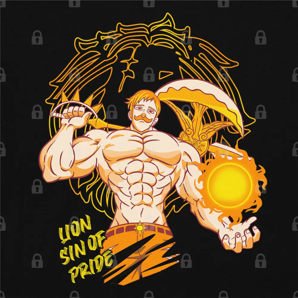 Lion Sin of Pride Tank Top | Anime T-Shirts