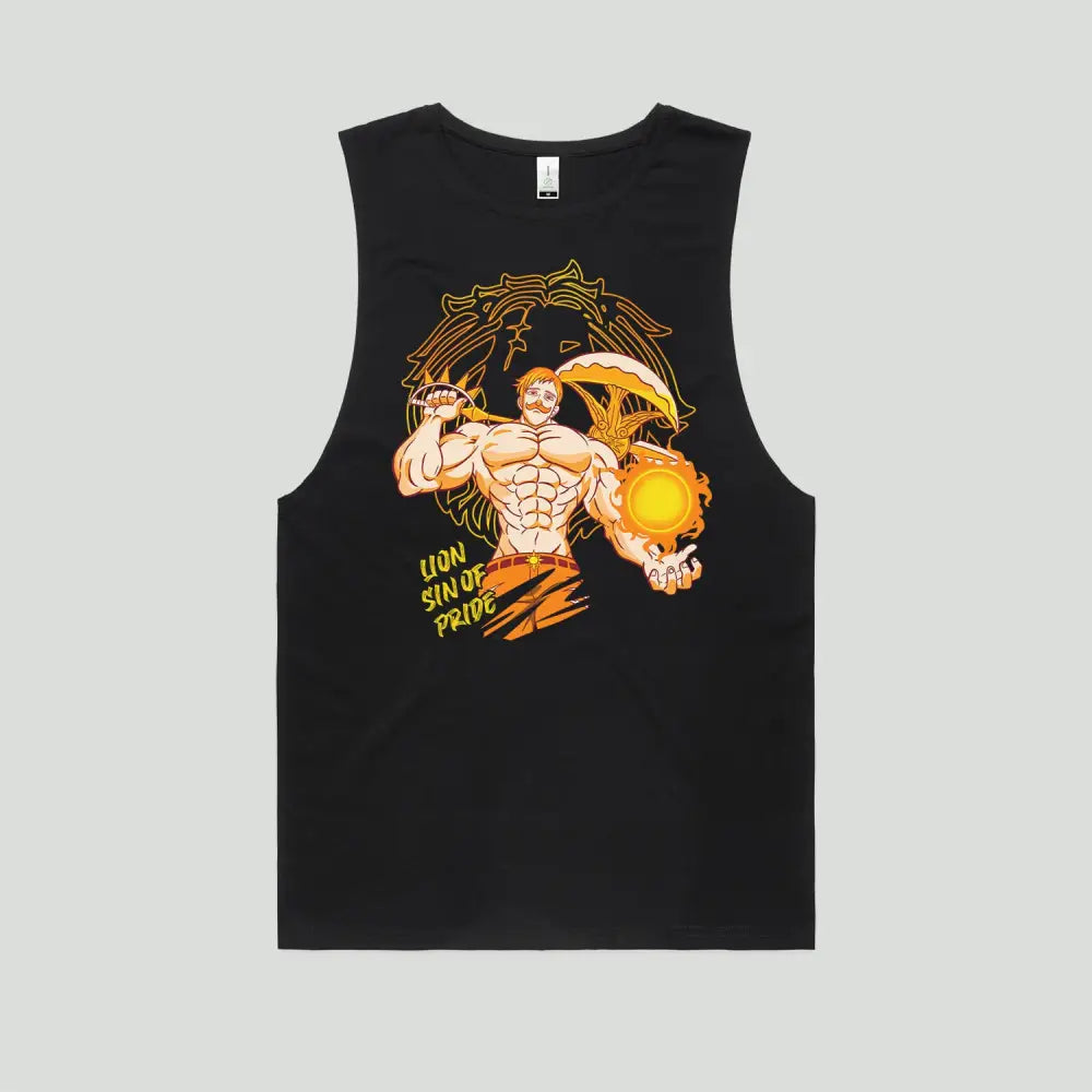 Lion Sin of Pride Tank Top | Anime T-Shirts