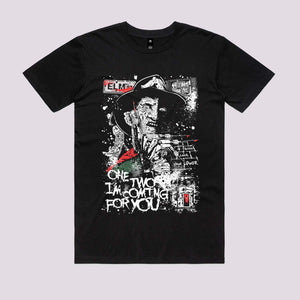 Lock Your Door Graphic Tee | Horror T-Shirts Australia