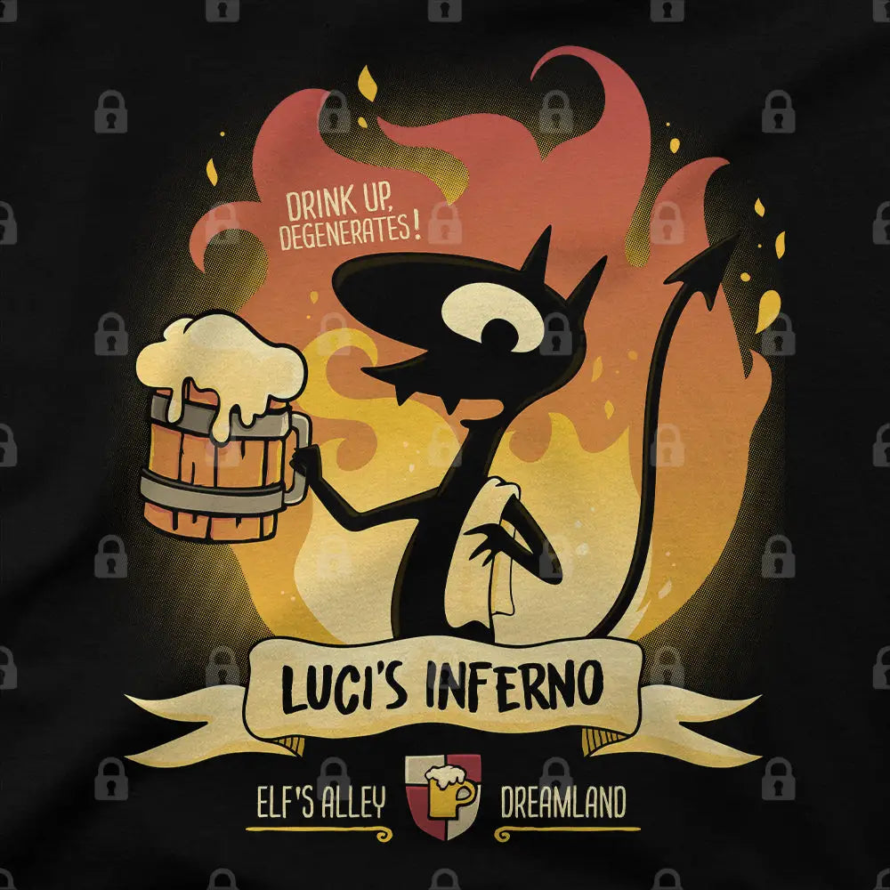 Luci's Inferno T-Shirt - Limitee Apparel