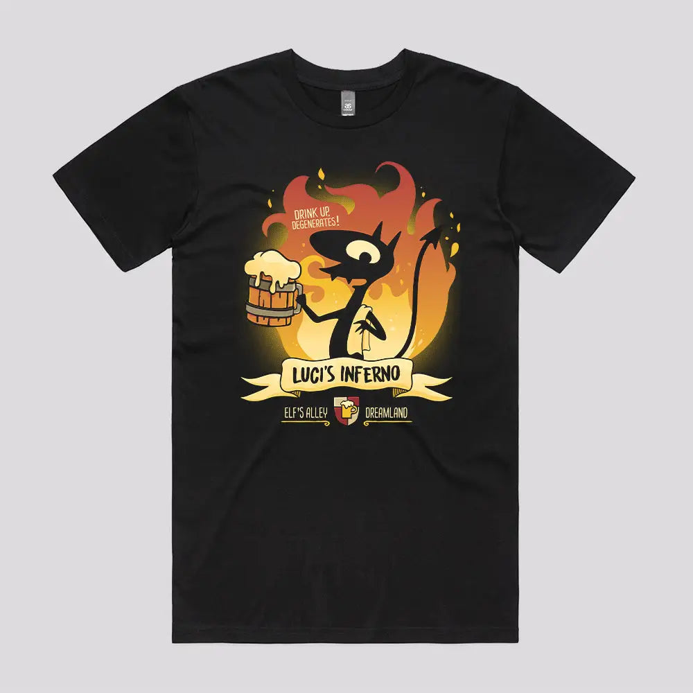 Luci's Inferno T-Shirt - Limitee Apparel