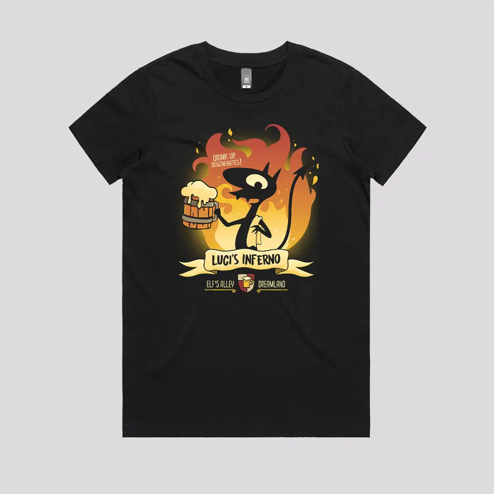 Luci&#39;s Inferno T-Shirt - Limitee Apparel
