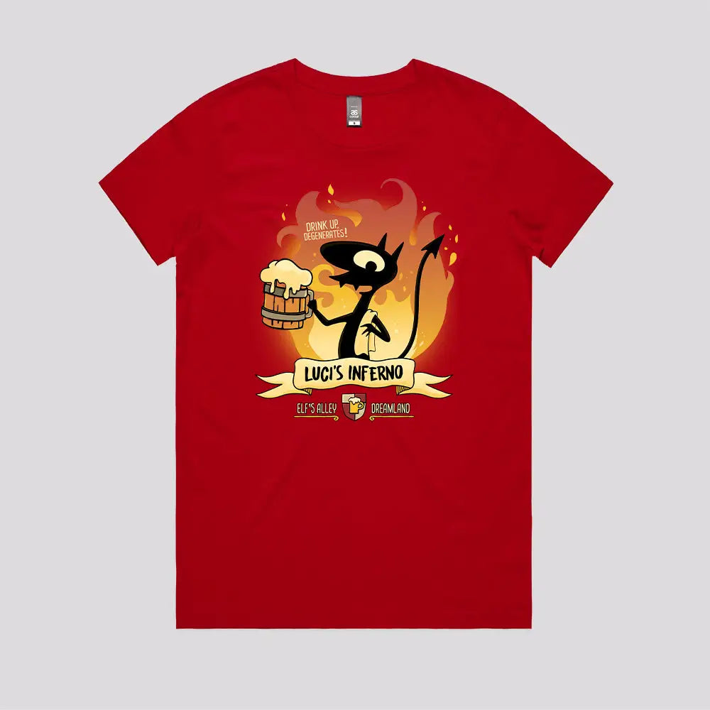 Luci&#39;s Inferno T-Shirt - Limitee Apparel