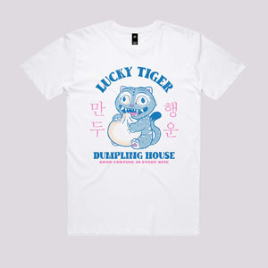 Lucky Tiger Dumpling T-Shirt | Men's and Women's Graphic Tees Australia
