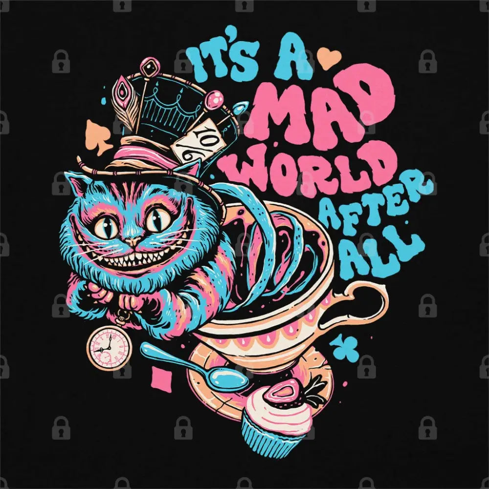 Mad World Cat T-Shirt | Pop Culture T-Shirts