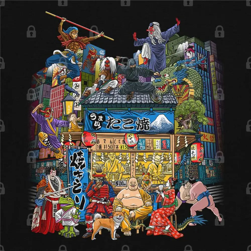 Madness in Tokyo T-Shirt - Limitee Apparel