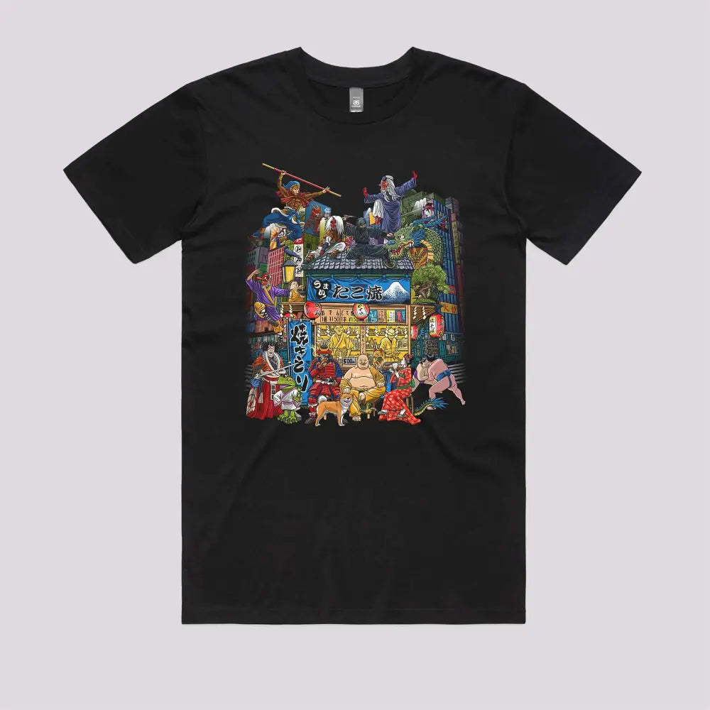 Madness in Tokyo T-Shirt - Limitee Apparel