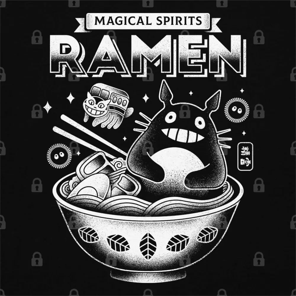 Magical Spirits Ramen T-Shirt | Anime T-Shirts