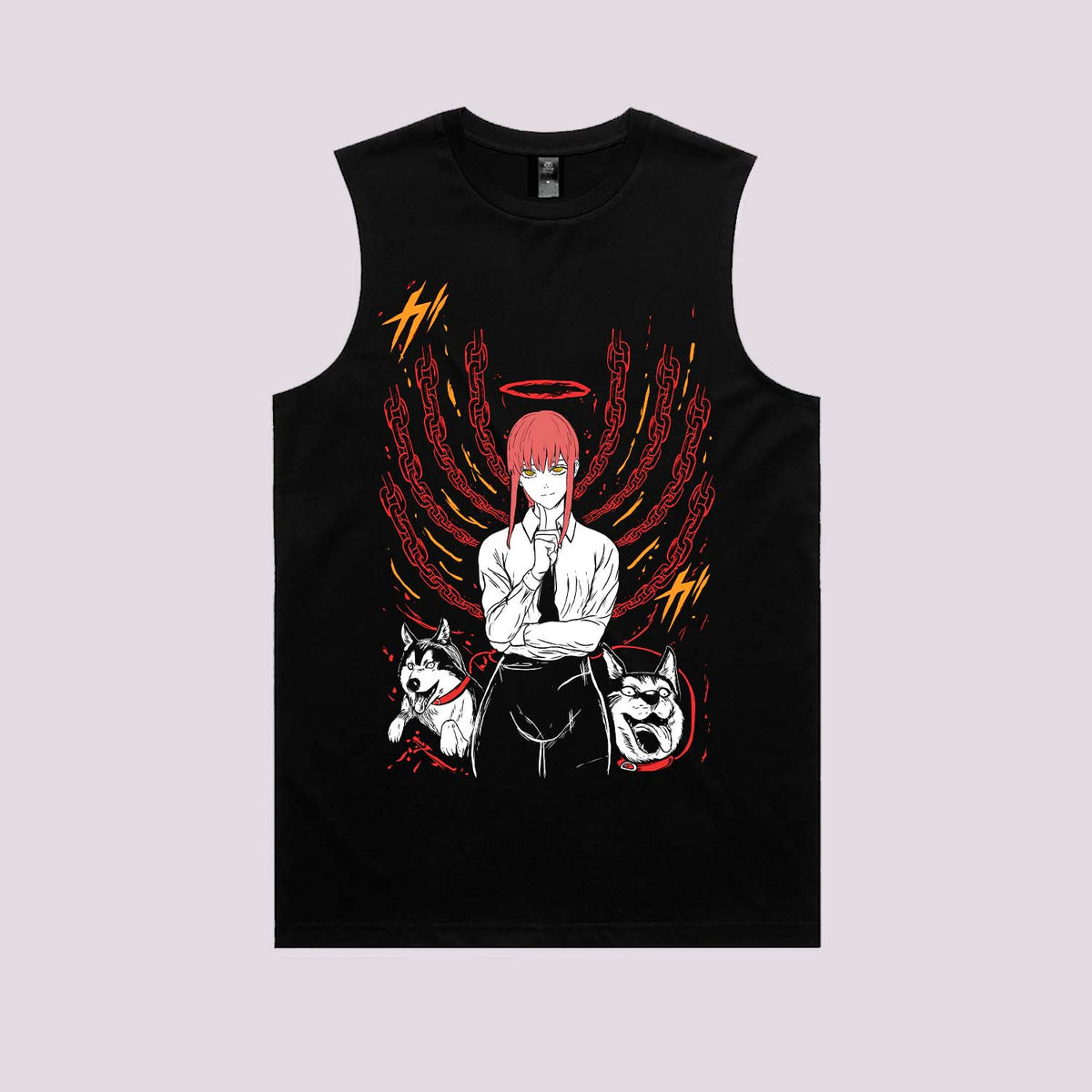 Makima and Dogs Graphic Tee