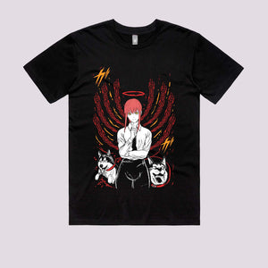 Makima and Dogs Graphic Tee