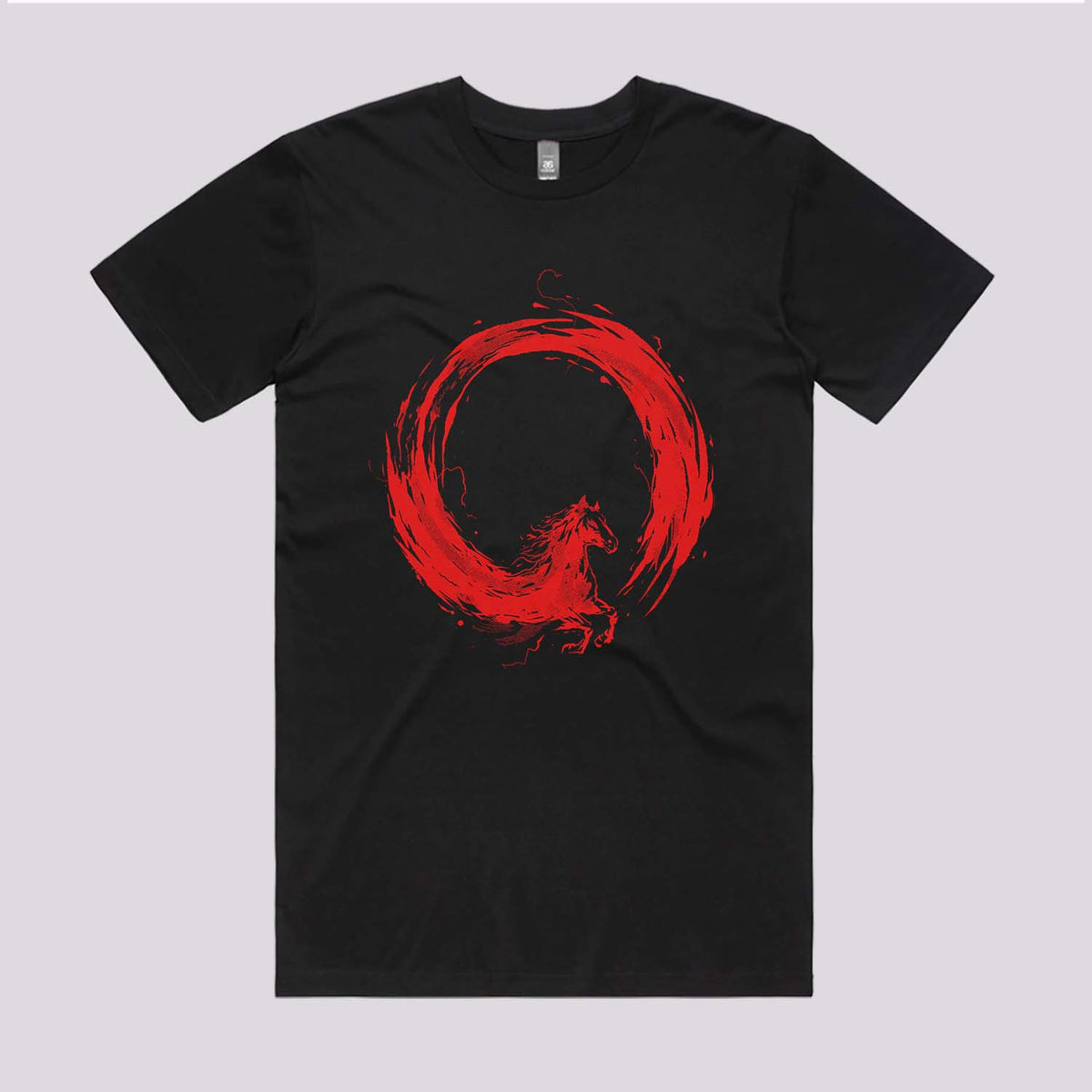 Enso Horse Fire T-Shirt | Cool Japanese T-Shirts Australia