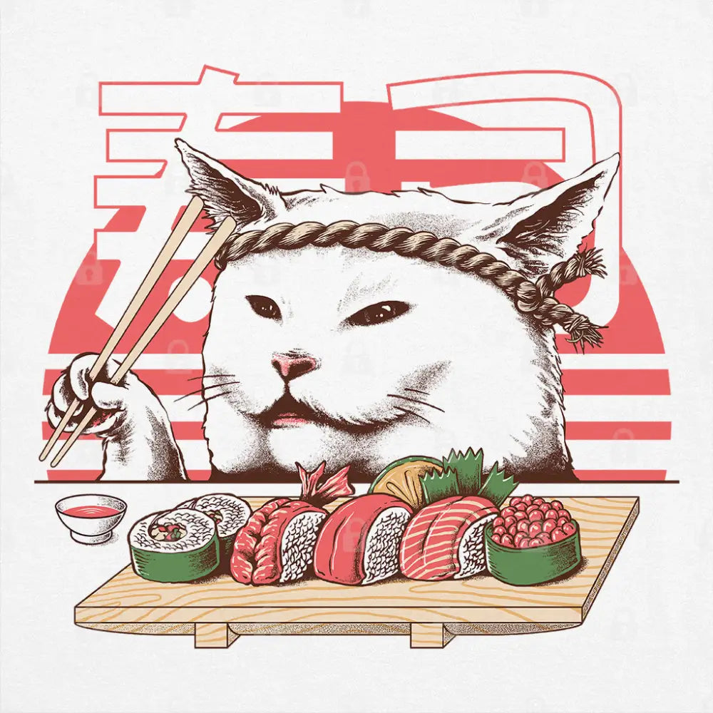 Master Chef Sushi Cat T-Shirt - Limitee Apparel
