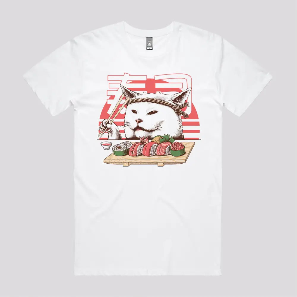 Master Chef Sushi Cat T-Shirt - Limitee Apparel