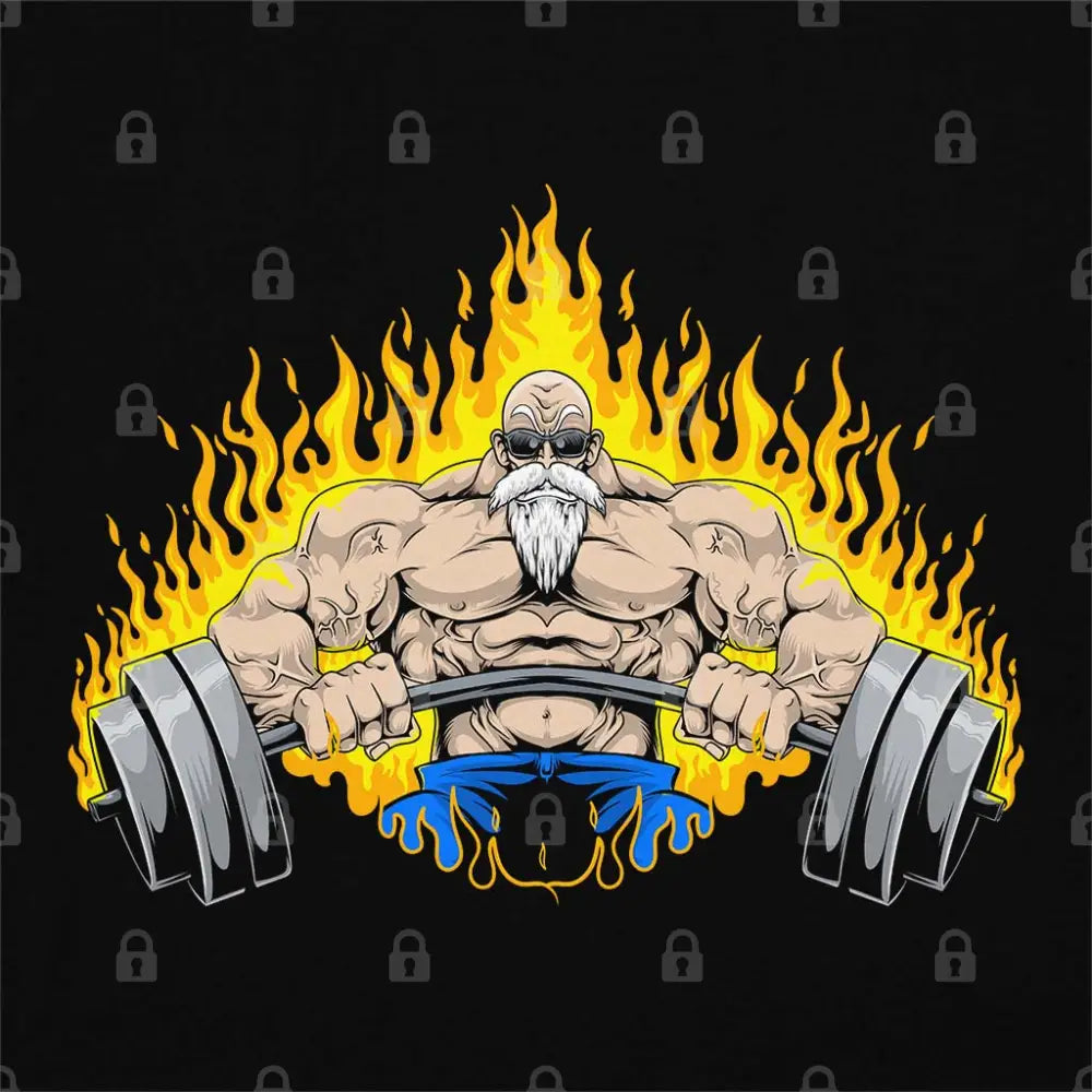 Master Roshi Gym T-Shirt | Anime T-Shirts