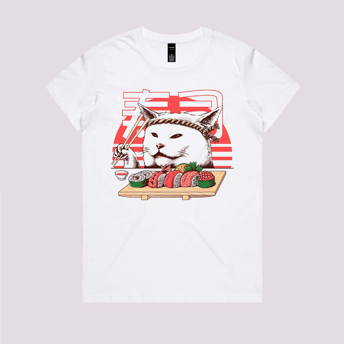 Master Chef Sushi Cat T-Shirt