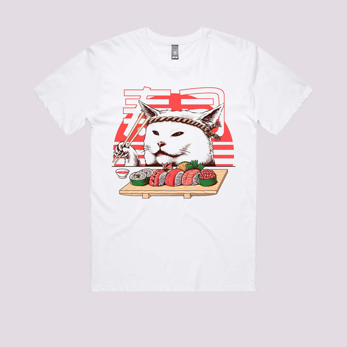 Master Chef Sushi Cat T-Shirt