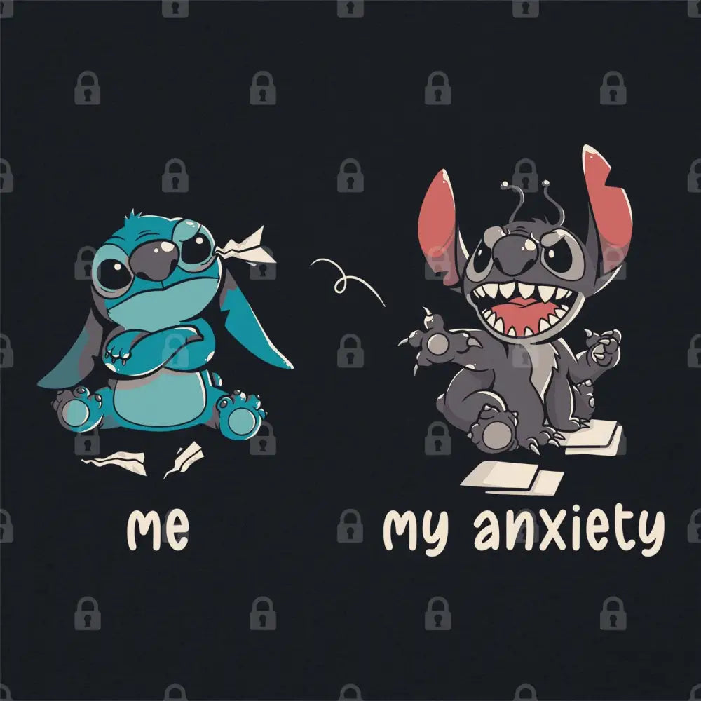 Me and My Anxiety T-Shirt | Pop Culture T-Shirts