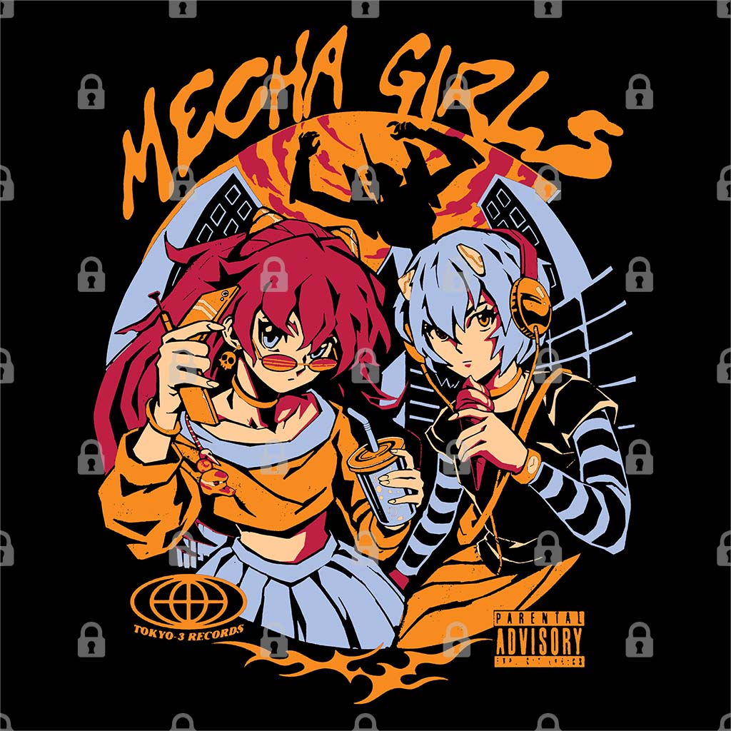 Mecha Girls Day Off T-Shirt