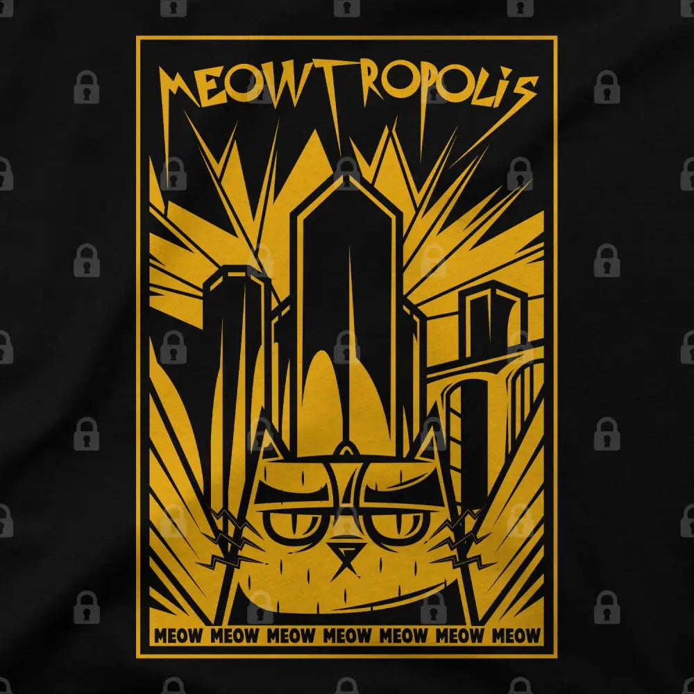 Meowtropolis T-Shirt | Pop Culture T-Shirts