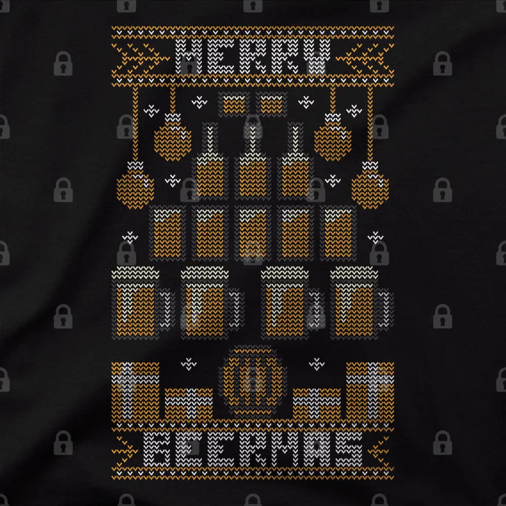 Merry Beermas T-Shirt - Limitee Apparel