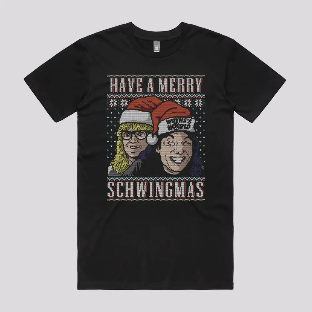 Merry Schwingmas! T-Shirt | Pop Culture T-Shirts