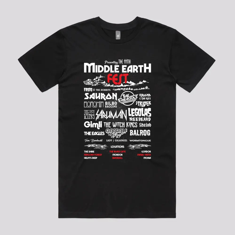 Middle Earth Fest T-Shirt | Pop Culture T-Shirts
