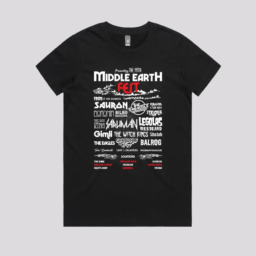 Middle Earth Fest T-Shirt | Pop Culture T-Shirts