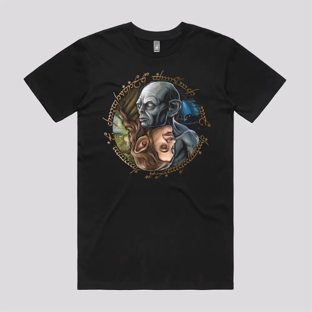 Middle Earth Yin & Yang T-Shirt | Pop Culture T-Shirts