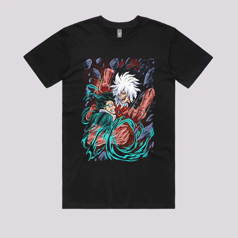 Midoriya vs Shigaraki T-Shirt | Anime T-Shirts