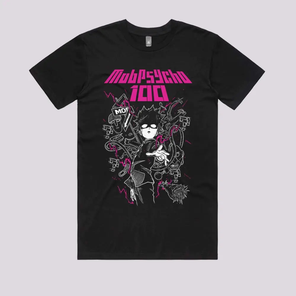 Mob 100% T-Shirt | Anime T-Shirts