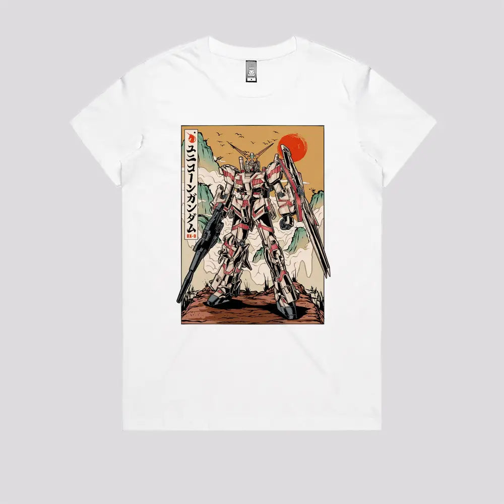 Mobile Suit Unicorn T-Shirt | Anime T-Shirts