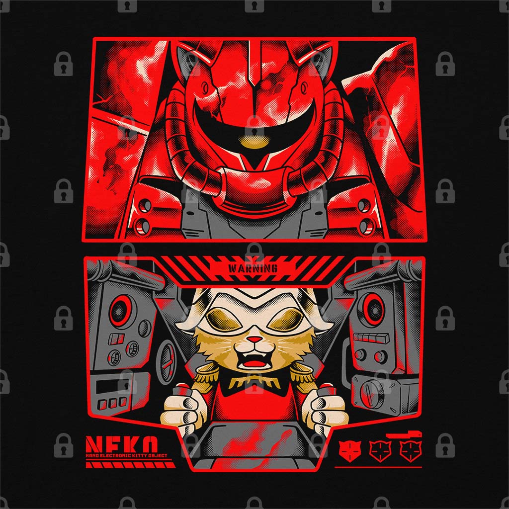 Mobile Suit Neko T-Shirt