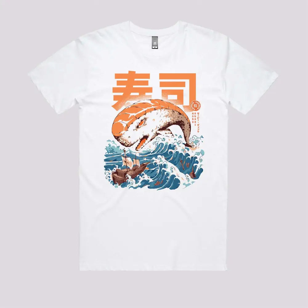 Moby Sushi T-Shirt - Limitee Apparel