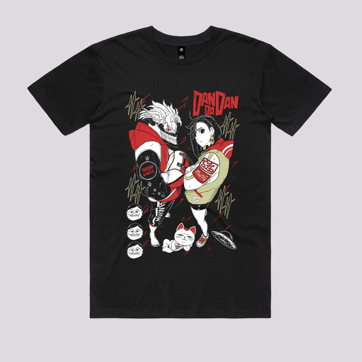Momo and Turbokarun Graphic Tee | Anime T-Shirts Australia