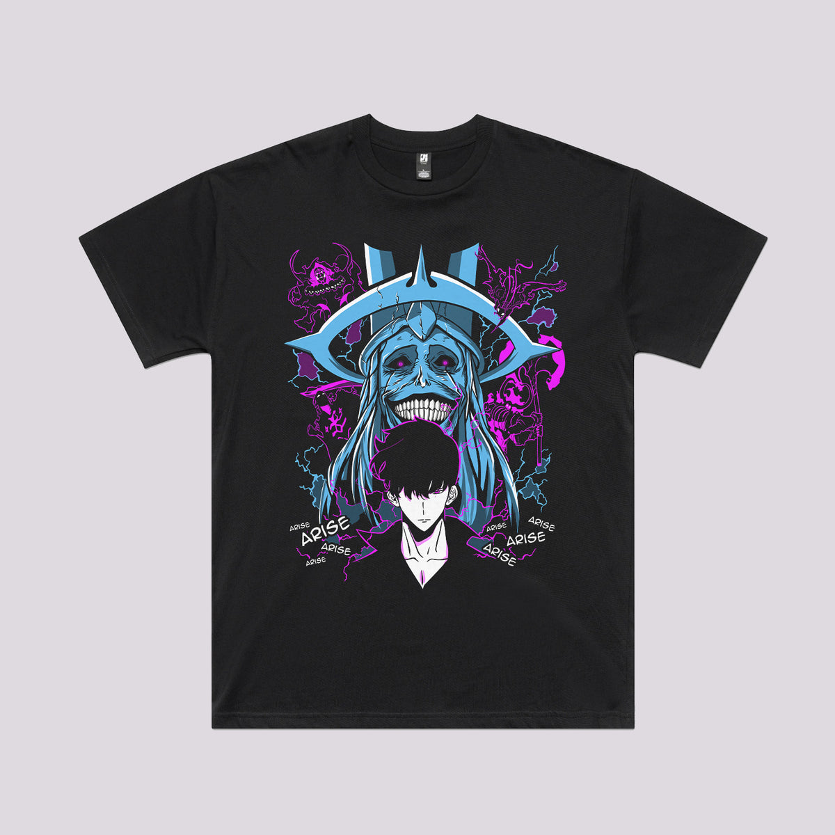 Monarch of Shadows Oversized T-Shirt | Cool Anime T-Shirts Australia