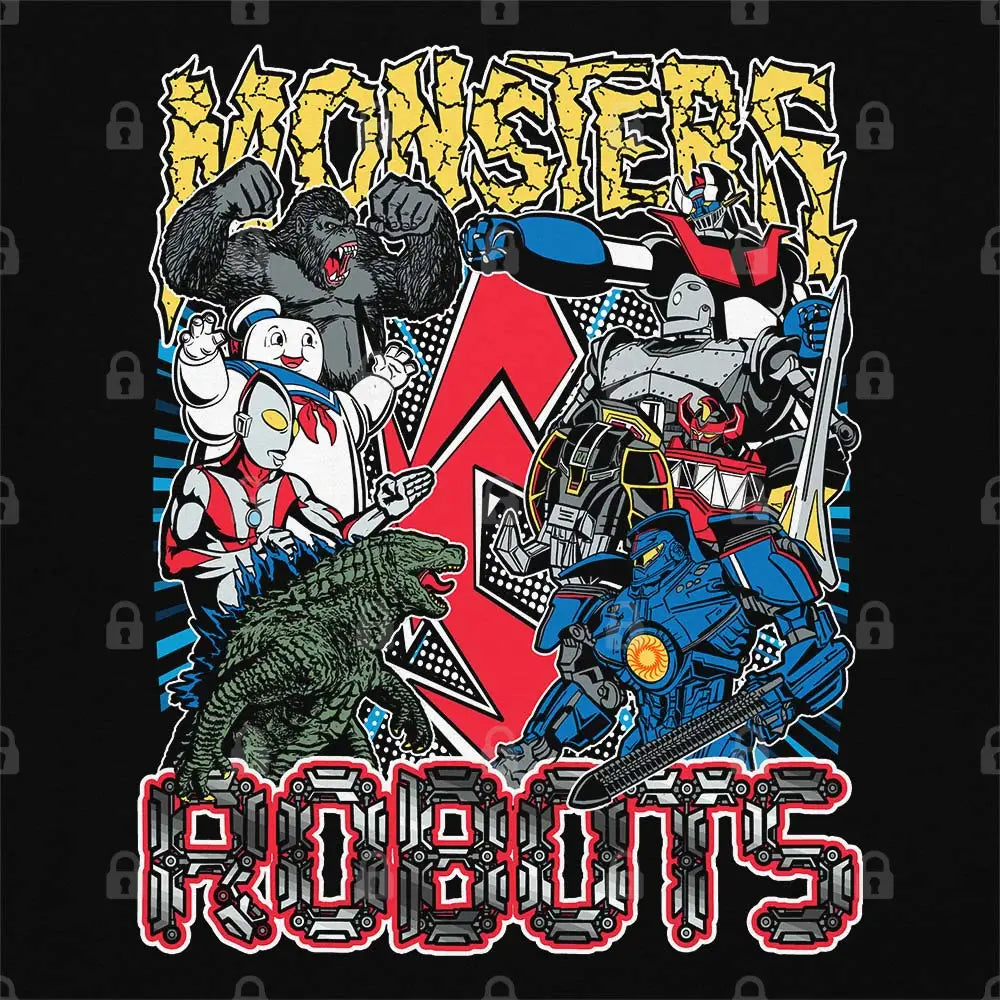Monsters vs Robots T-Shirt | Pop Culture T-Shirts