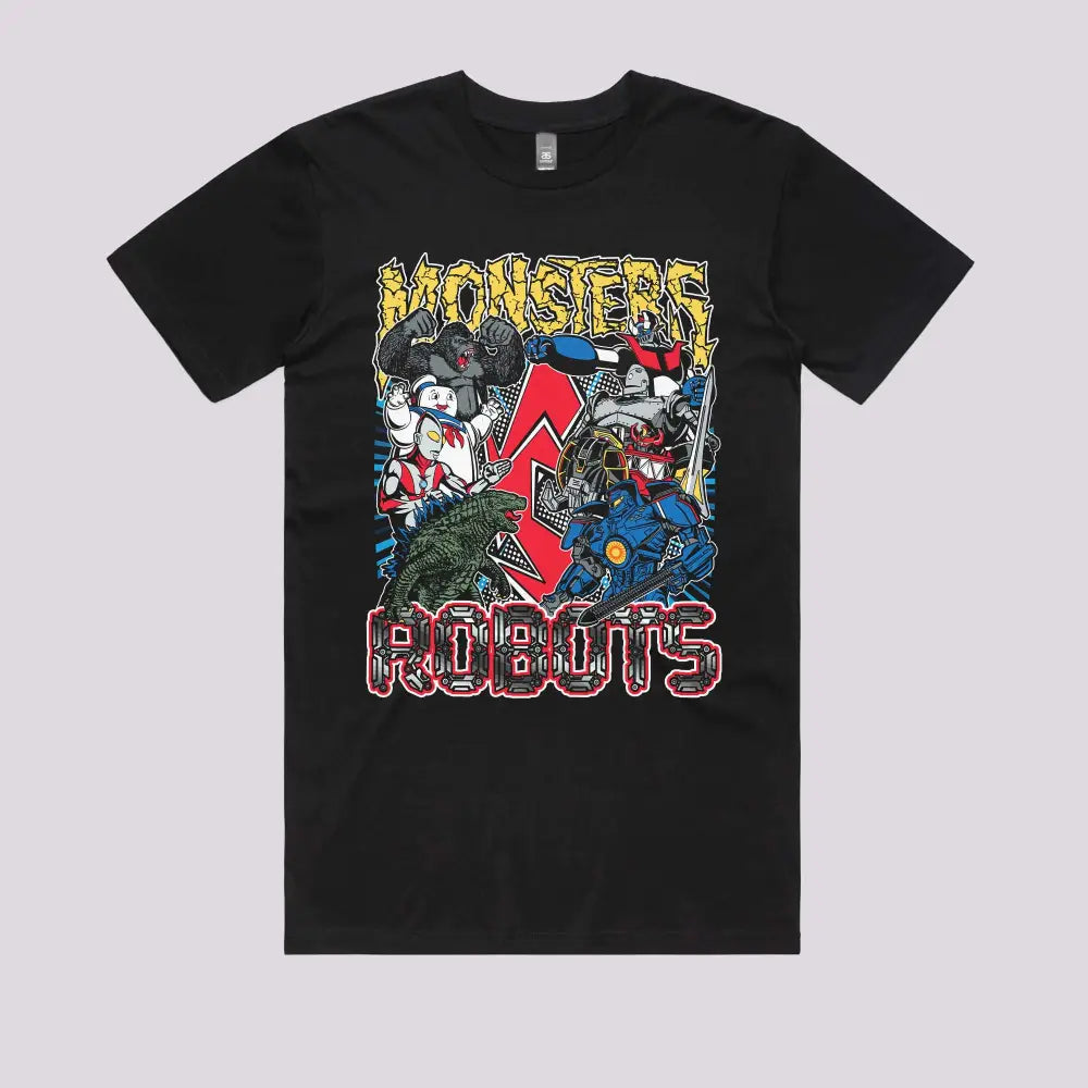 Monsters vs Robots T-Shirt | Pop Culture T-Shirts