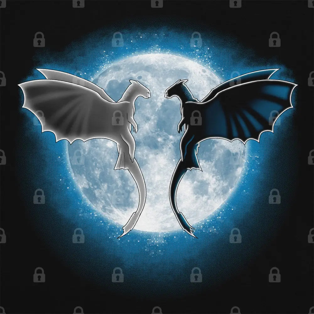 Moon Dragons T-Shirt | Pop Culture T-Shirts