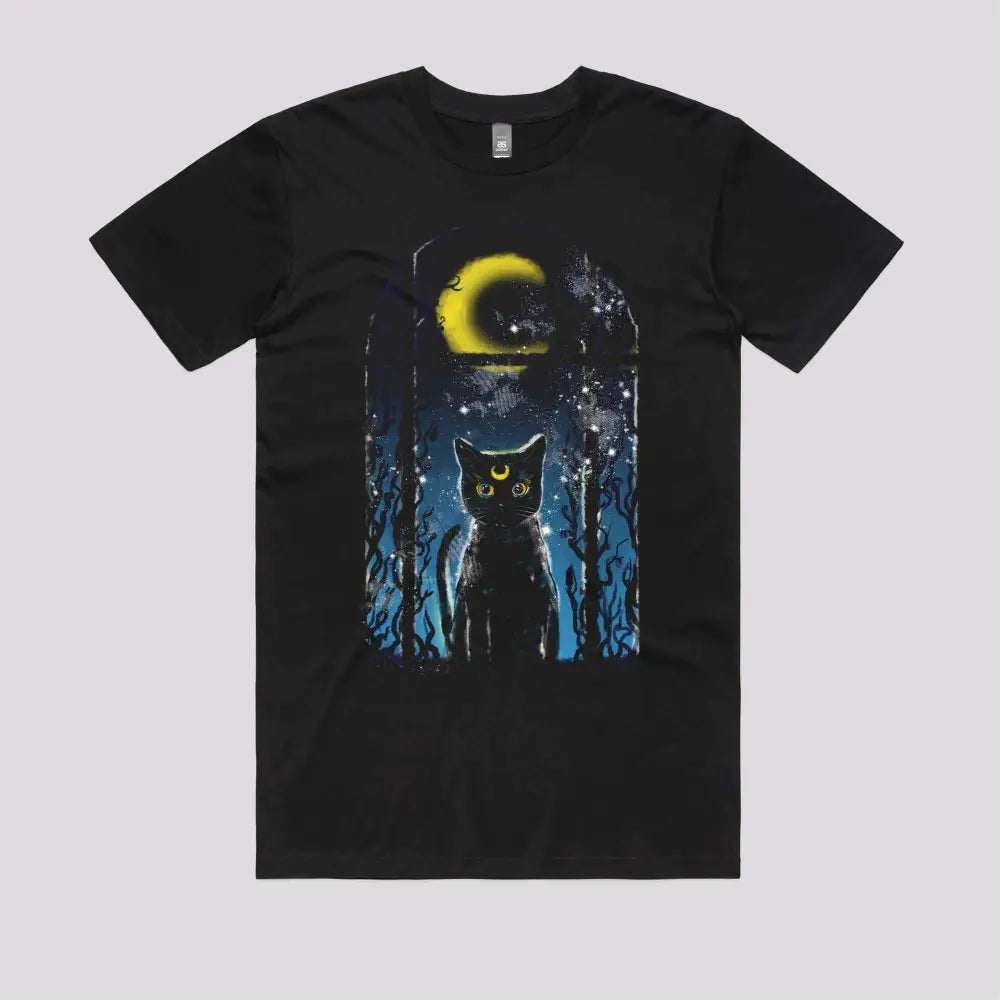 Moon Visitor T-Shirt | Anime T-Shirts