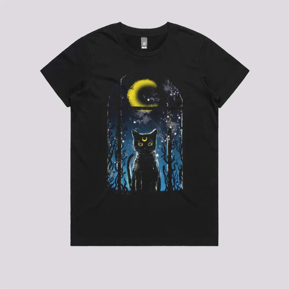 Moon Visitor T-Shirt | Anime T-Shirts