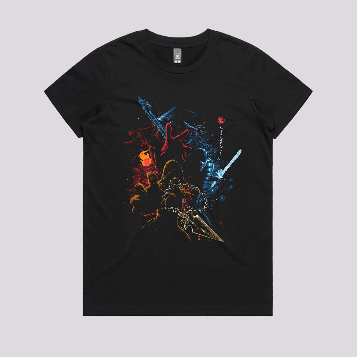 Mortal Fighters T-Shirt | Gaming T-Shirts Online