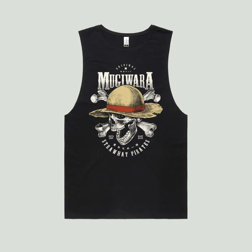 Mugiwara Straw Hat Pirates Tank Top | Anime T-Shirts