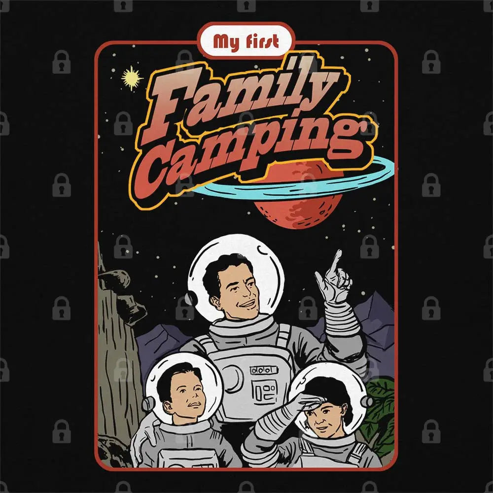 My First Family Camping Kids T-Shirt Tee